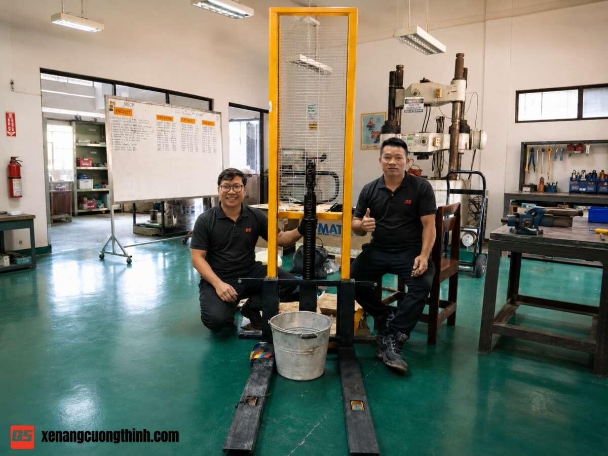 Dịch Vụ Sửa Chữa Xe Nâng Tay Tận Nơi | Xe Nâng Cường Thịnh