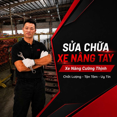 Dịch Vụ Thay Bánh Xe Nâng Tay Tận Nơi