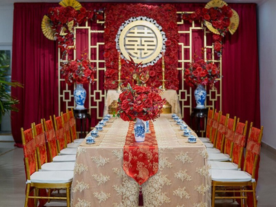 Dịch vụ trang trí tiệc cưới – trang trí bàn thờ gia tiên giá rẻ tại Quận Gò Vấp, TP.HCM