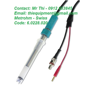 ĐIỆN CỰC ĐO PH KẾT HỢP VỚI ĐẦU ĐO NHIỆT ĐỘ NTC - 6.0228.020