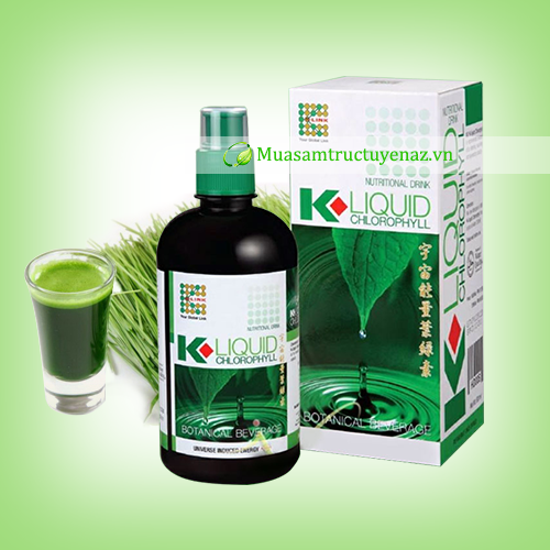 Nước Diệp Lục Klink - K-Liquid Chlorophyll - chống táo bón, thanh lọc và giải độc cơ thể