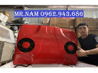 ĐIỀU HÒA ÂM TRẦN AMOI 2 QUẠT, CÔNG XUẤT 3000W LẮP XE KHÁCH, XE TẢI, MÁY CÔNG TRÌNH