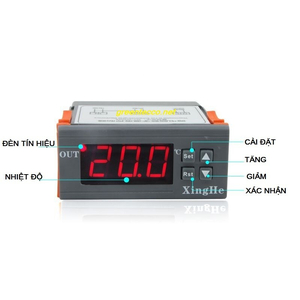 Điều khiển nhiệt độ W2028 220V