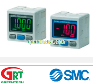 Digital pressure switch / with display max. 1 MPa | ZSE3 | Công tắc áp suất SMC | SMC Vietnam | SMC