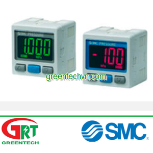 Digital pressure switch / with display max. 1 MPa | ZSE3 | Công tắc áp suất SMC | SMC Vietnam | SMC