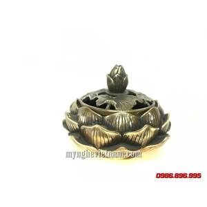 Đỉnh trầm hoa sen thanh khiết đường kính 10cm