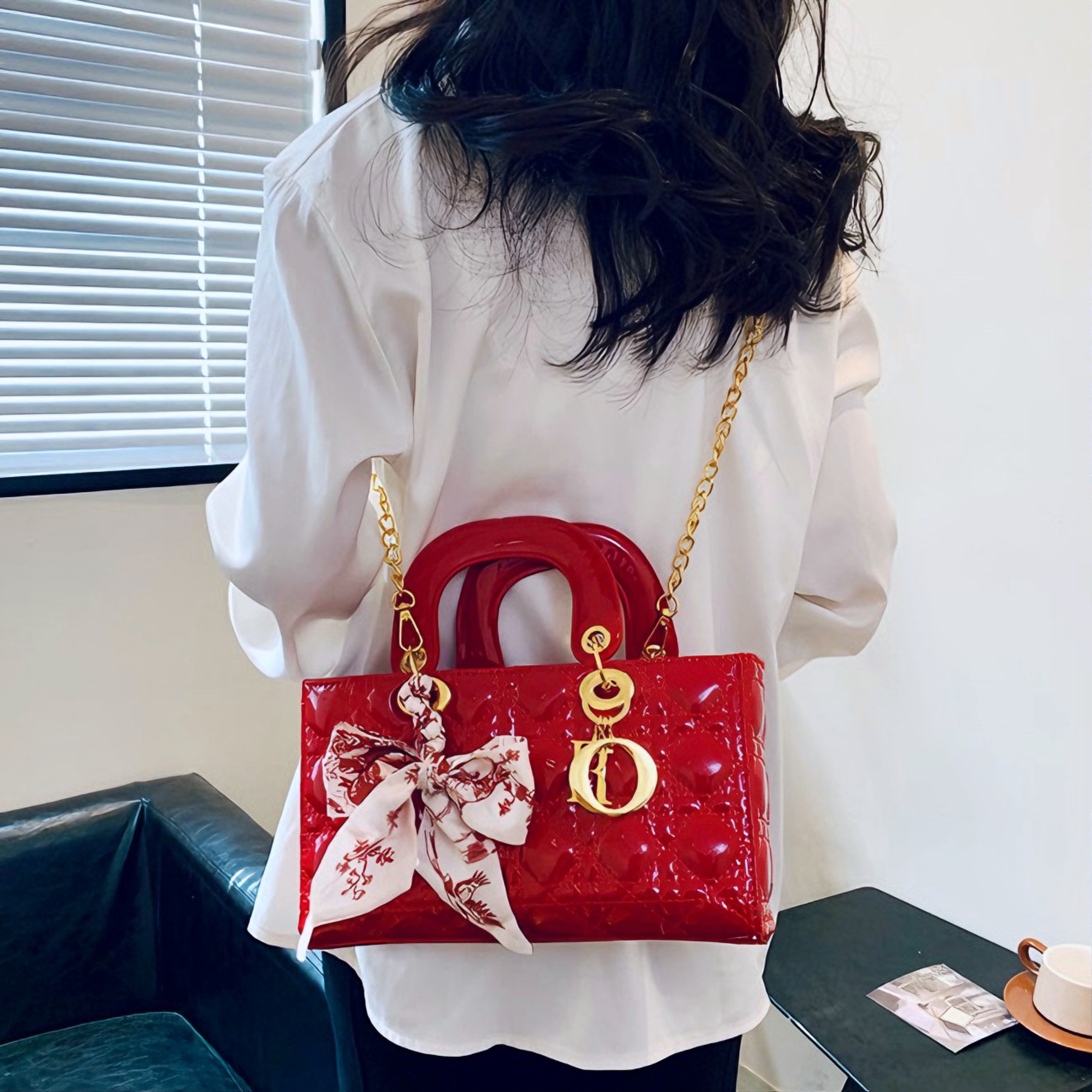 TÚI XÁCH NỮ Di0R MEDIUM LADY D-JOY MÃ 3003