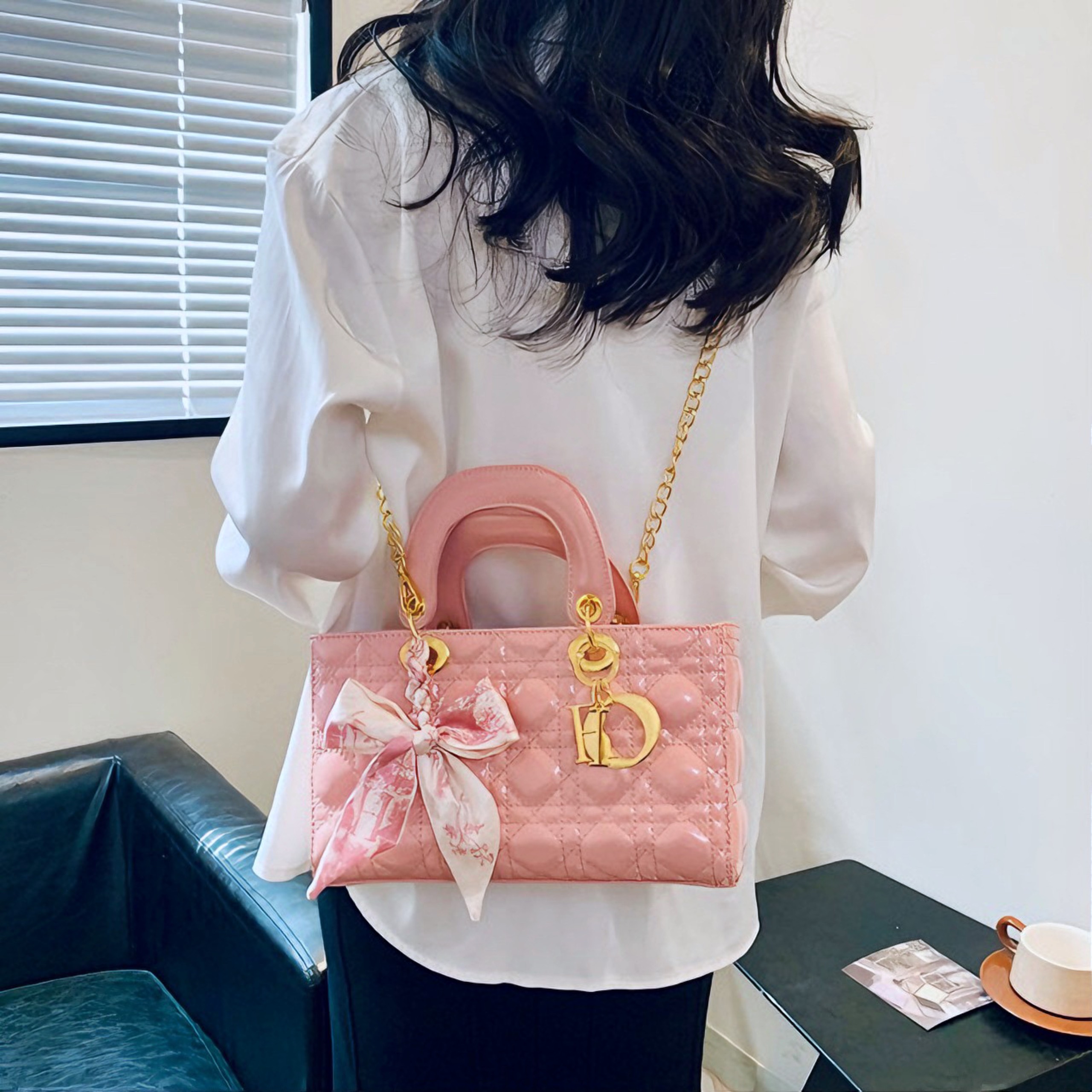 TÚI XÁCH NỮ Di0R MEDIUM LADY D-JOY MÃ 3003