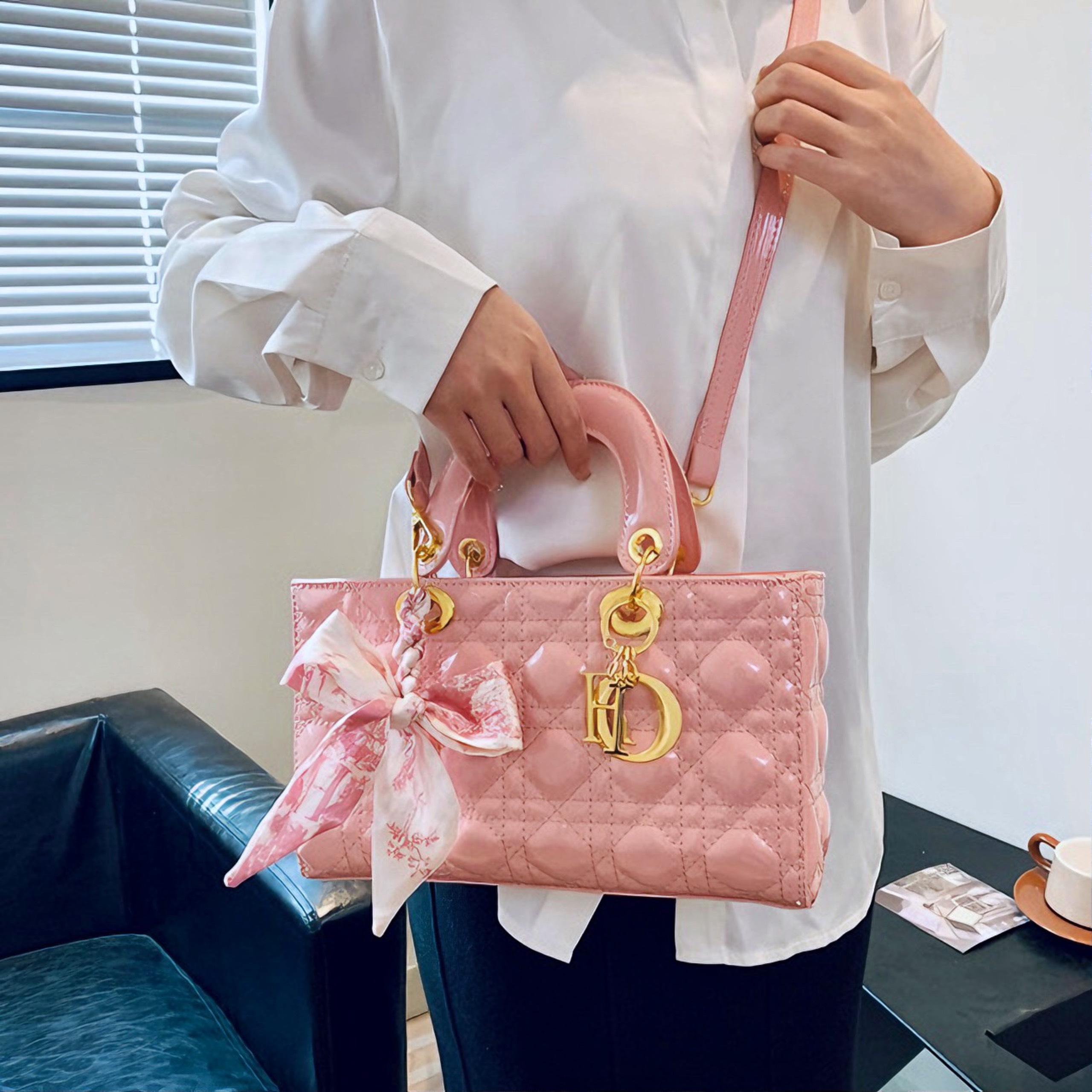 TÚI XÁCH NỮ Di0R MEDIUM LADY D-JOY MÃ 3003