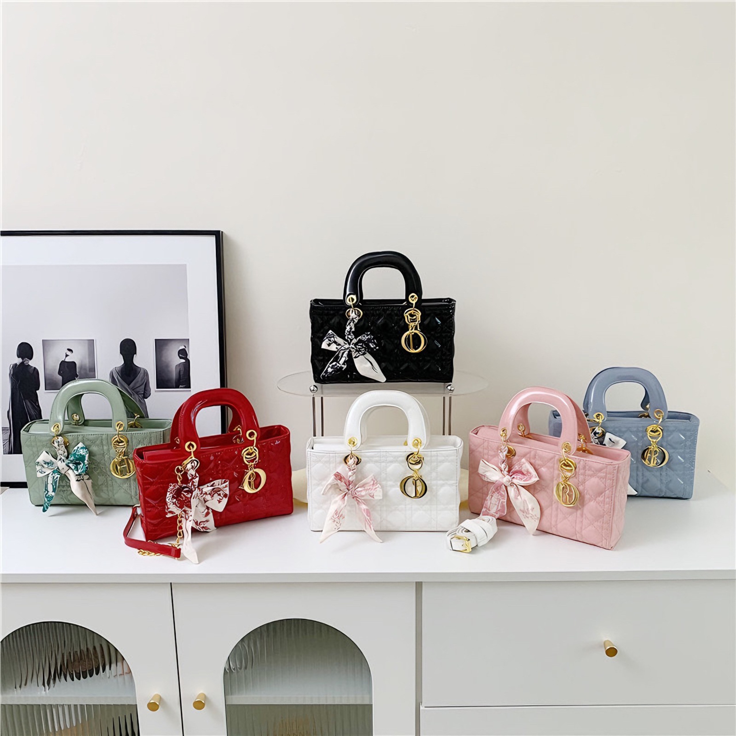 TÚI XÁCH NỮ Di0R MEDIUM LADY D-JOY MÃ 3003