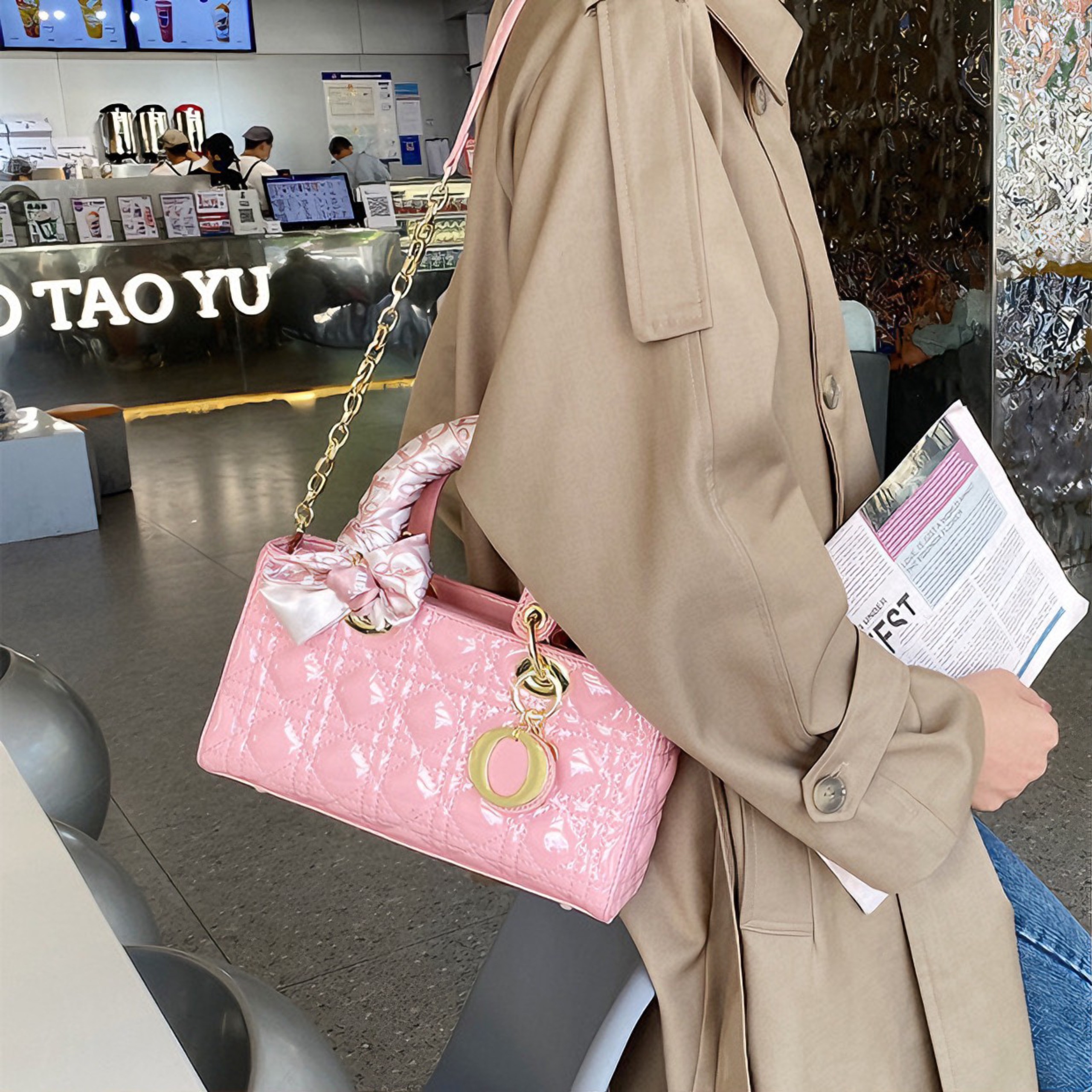 TÚI XÁCH NỮ Di0R MEDIUM LADY D-JOY MÃ 3003