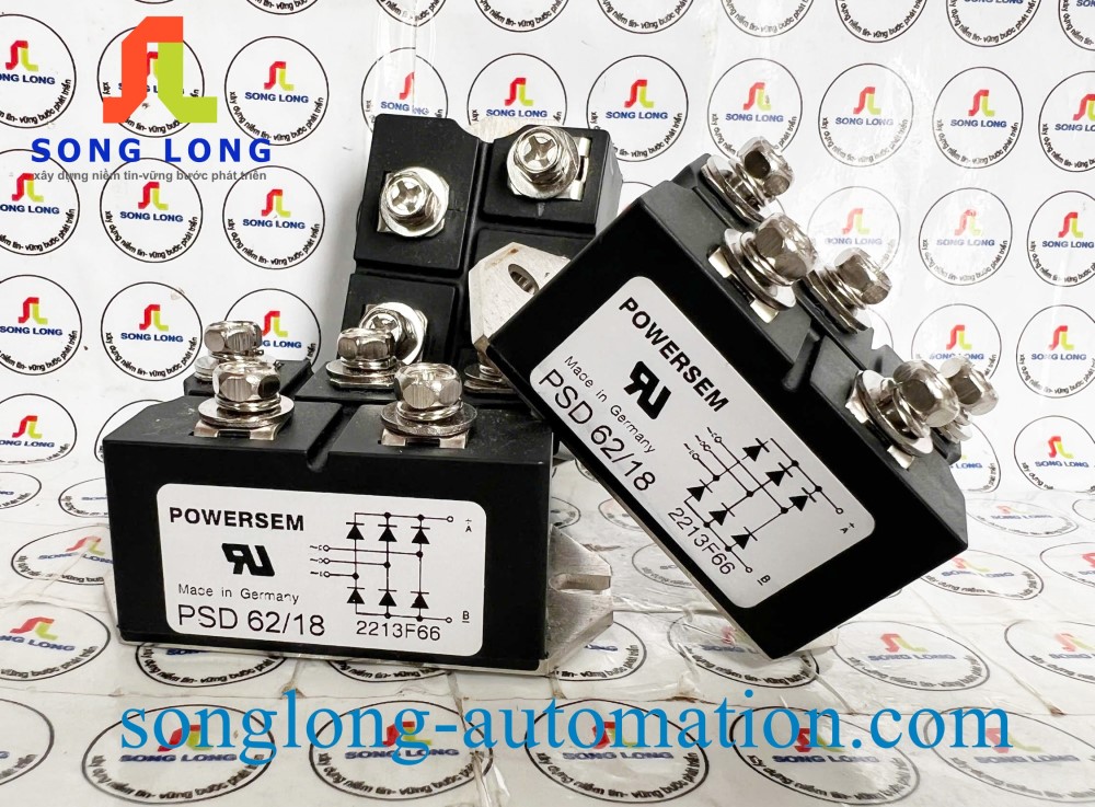 DIOT CẦU CHỈNH LƯU 3 PHA POWERSEM PSD 62/18