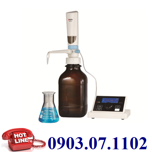 Dispenser Phân Phối Dung Môi Kỹ Thuật Số 0.01 – 99.9 Ml, DFLOW Dlab