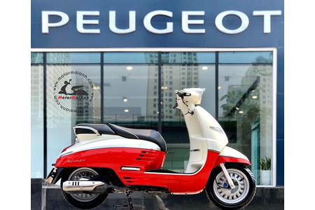 Cận cảnh chiếc xe máy Peugeot Django mới ra mắt tại Việt Nam