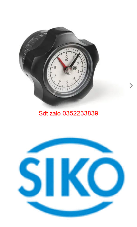 DK03 | Mechanical with position indicator control knob | Cơ có núm điều khiển chỉ thị vị trí | SIKO Việt Nam
