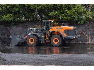 Máy xúc lật doosan DL550 mới