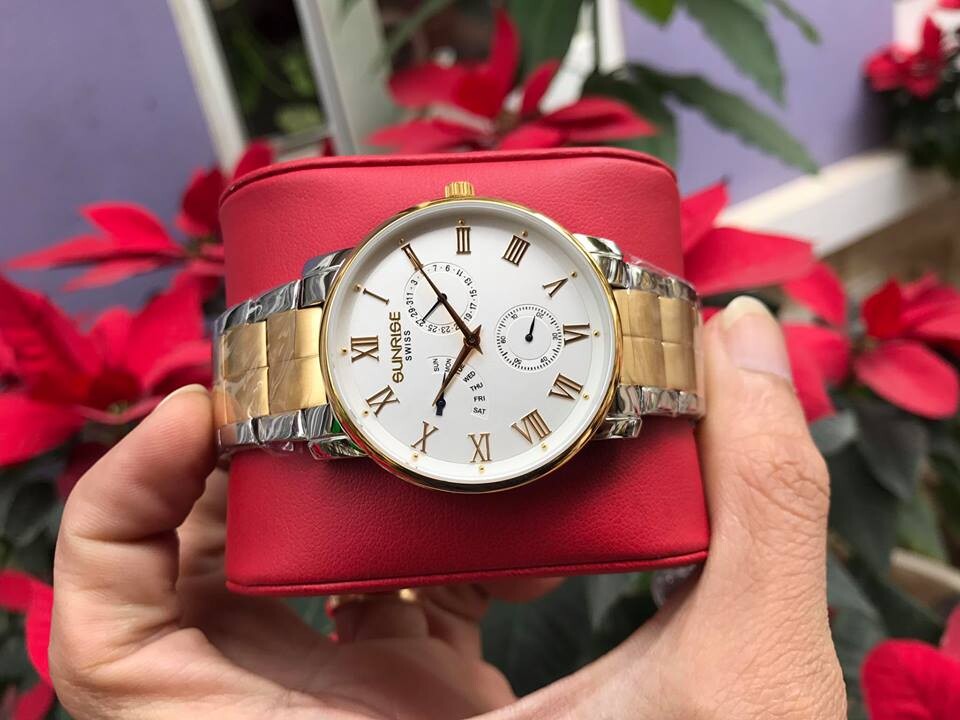 ĐỒNG HỒ NAM 5 KIM SUNRISE DM747SWA