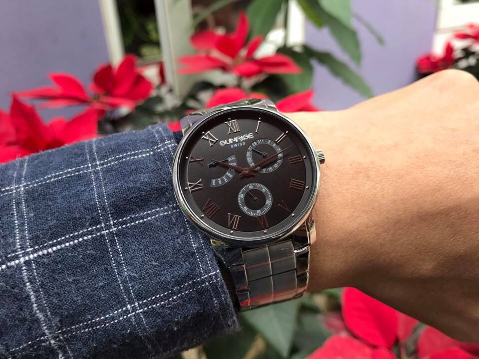 ĐỒNG HỒ NAM 5 KIM SUNRISE DM747SWA