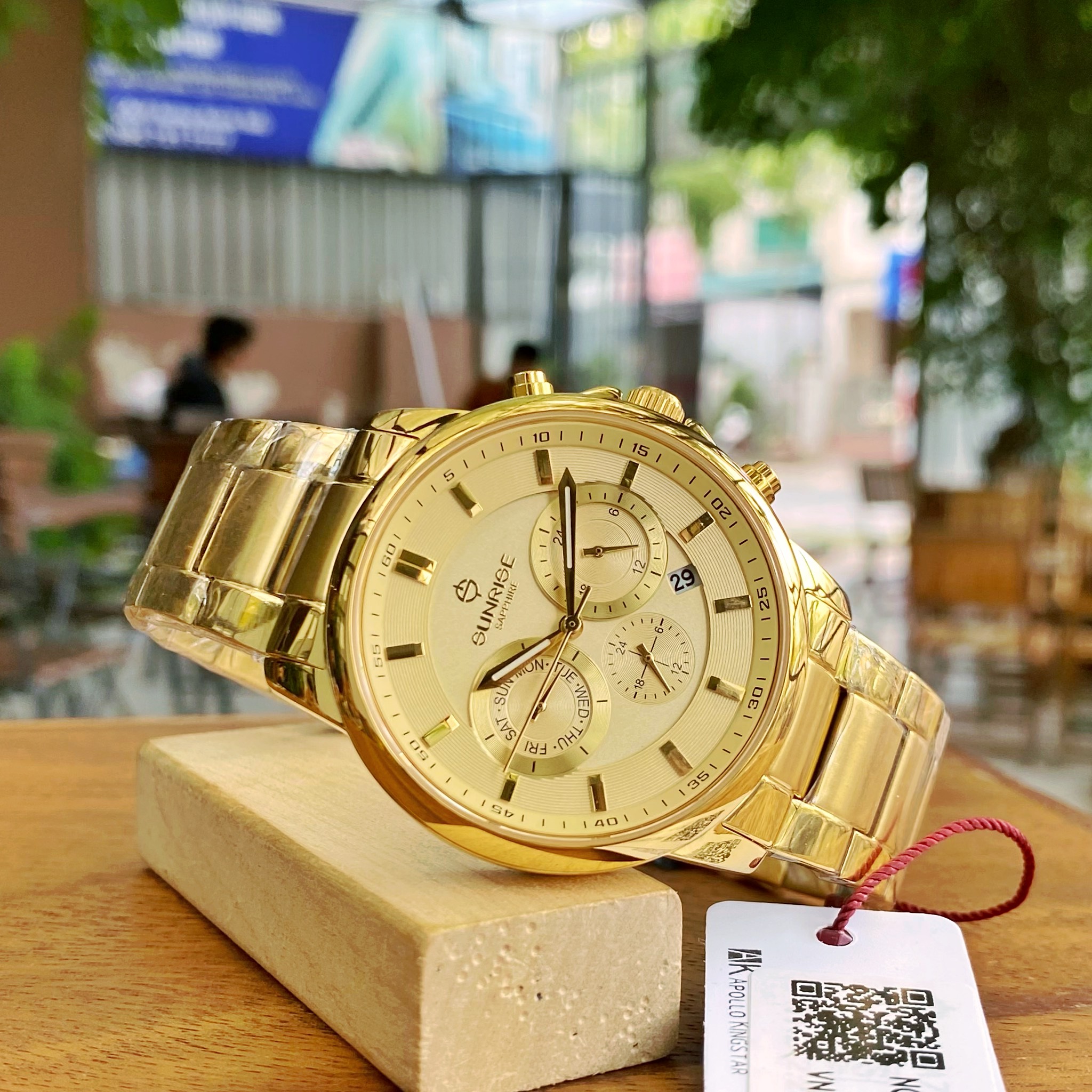 ĐỒNG HỒ SUNRISE 6 KIM DM757SWA