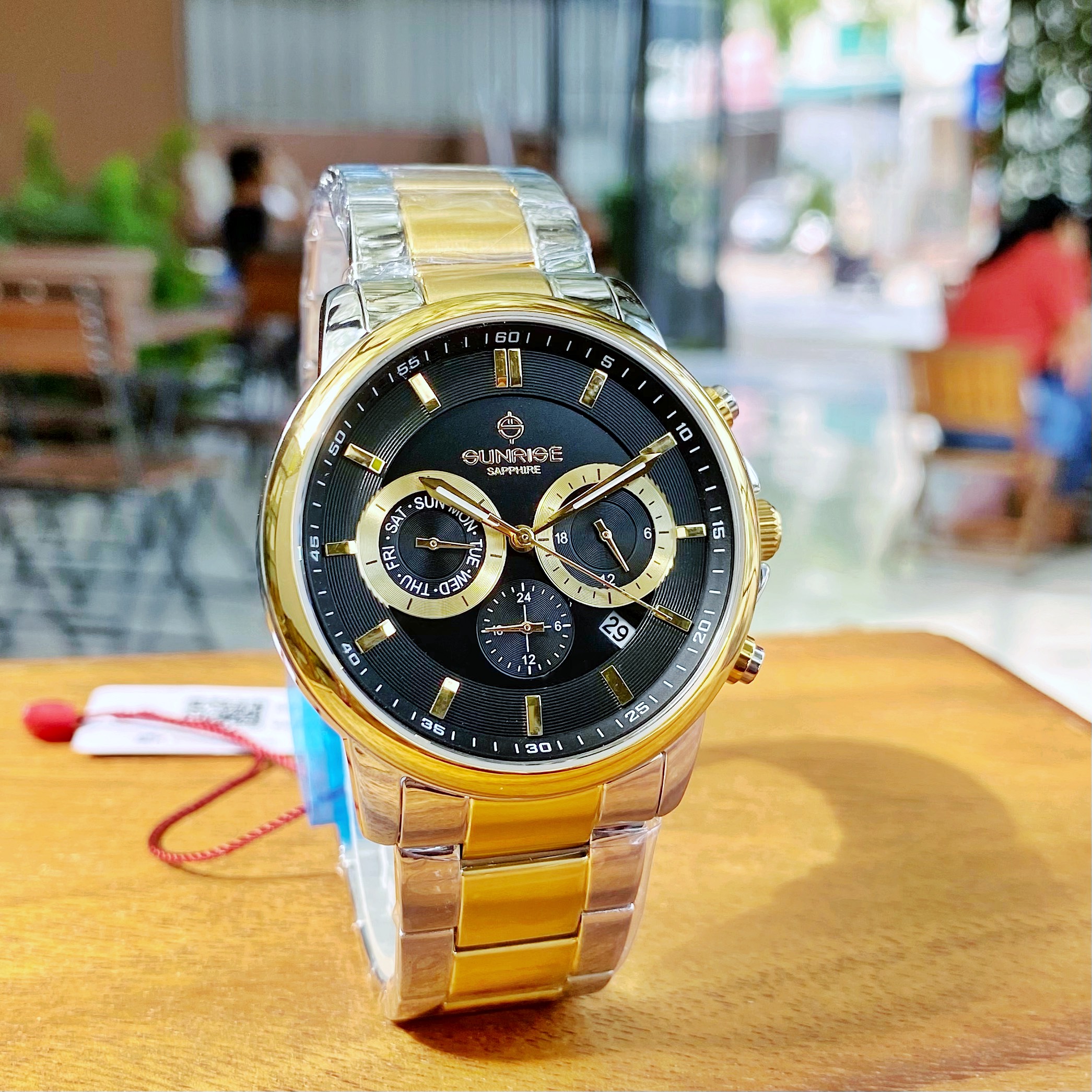 ĐỒNG HỒ SUNRISE 6 KIM DM757SWA