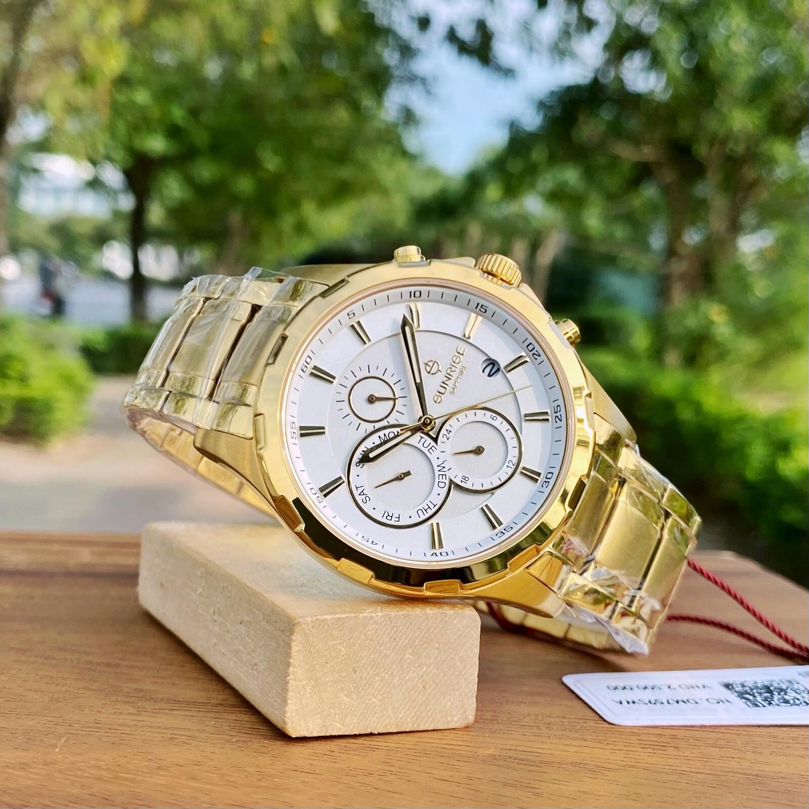 ĐỒNG HỒ SUNRISE 6 KIM DM759SWA