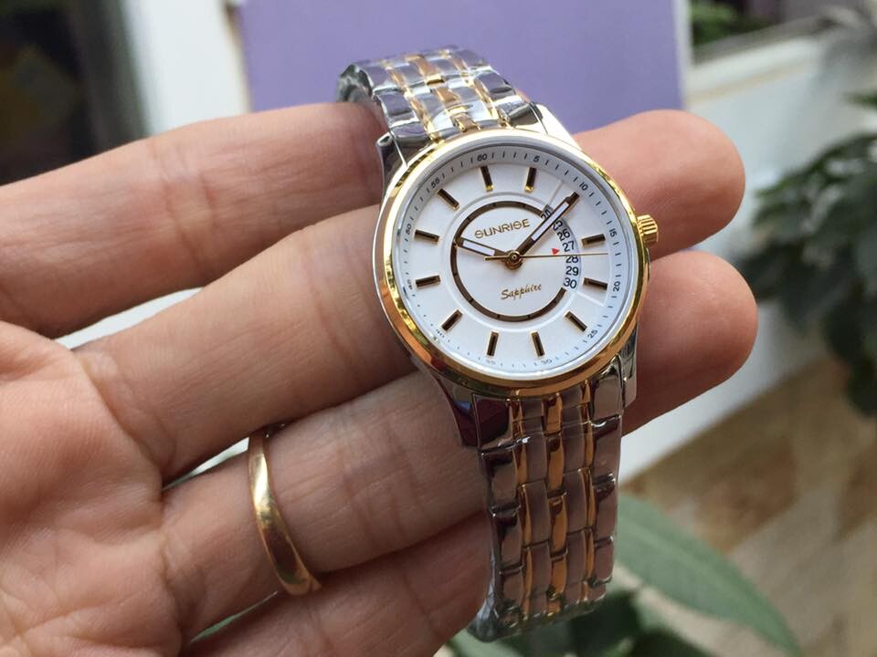 đồng hồ nữ sunrise dm781swa 