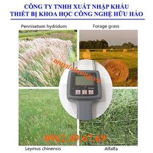 Máy đo độ ẩm rơm rạ, cỏ khô, thảo dược TK-100H