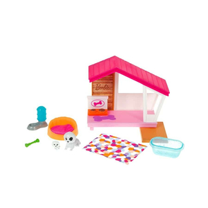 Đồ chơi búp bê BARBIE - Bộ phòng chơi mini Barbie Ngôi Nhà cho Cún cưng - GRG78/GRG75