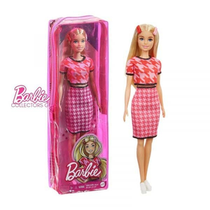 Đồ chơi búp bê BARBIE - Búp bê thời trang Barbie - Houndstooth Top / Skirt Matching - GRB59/FBR37
