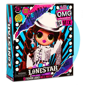 Đồ chơi búp bê LOL SURPRISE - Búp bê thời trang OMG Remix- Lonestar - 567233E7C
