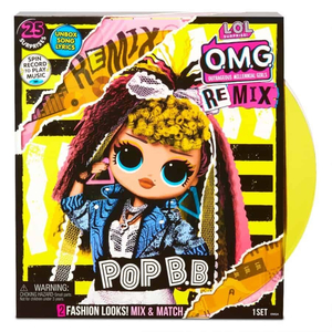 Đồ chơi búp bê LOL SURPRISE - Búp bê thời trang OMG Remix- Pop B.B - 567257E7C