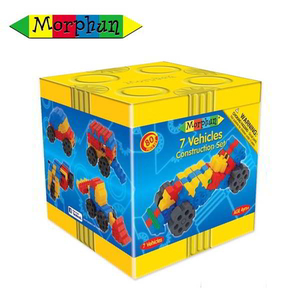 Đồ chơi Herbie - Morphun - Bộ lắp ráp 7 mô hình phương tiện giao thông- 80 pcs MORPHUN - MP25200