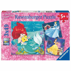 Đồ chơi Herbie - Ravensburger - Xếp hình puzzle cuộc phiêu lưu của nàng công chúa Disney - RV09350
