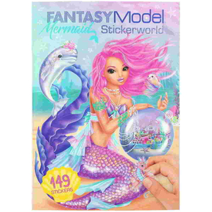 Đồ chơi Herbie - TopModel - BST thiết kế thời trang Fantasy Model Mermaid Sticker world - TM410846