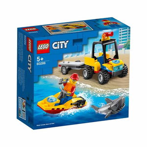 Đồ chơi mô hình LEGO CITY - Xe Và Cano Cứu Hộ Biển ATV - 60286