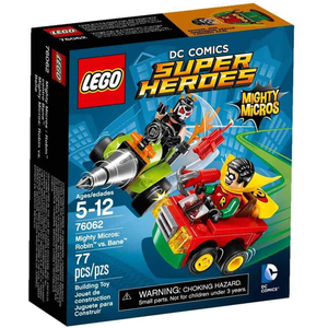 Đồ chơi mô hình LEGO SUPERHEROES - Robin Đại Chiến Bane - 76062
