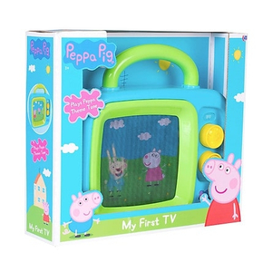 Đồ chơi mô hình PEPPA PIG - Chiếc TV đầu tiên của Peppa Pig - 1684364INF19