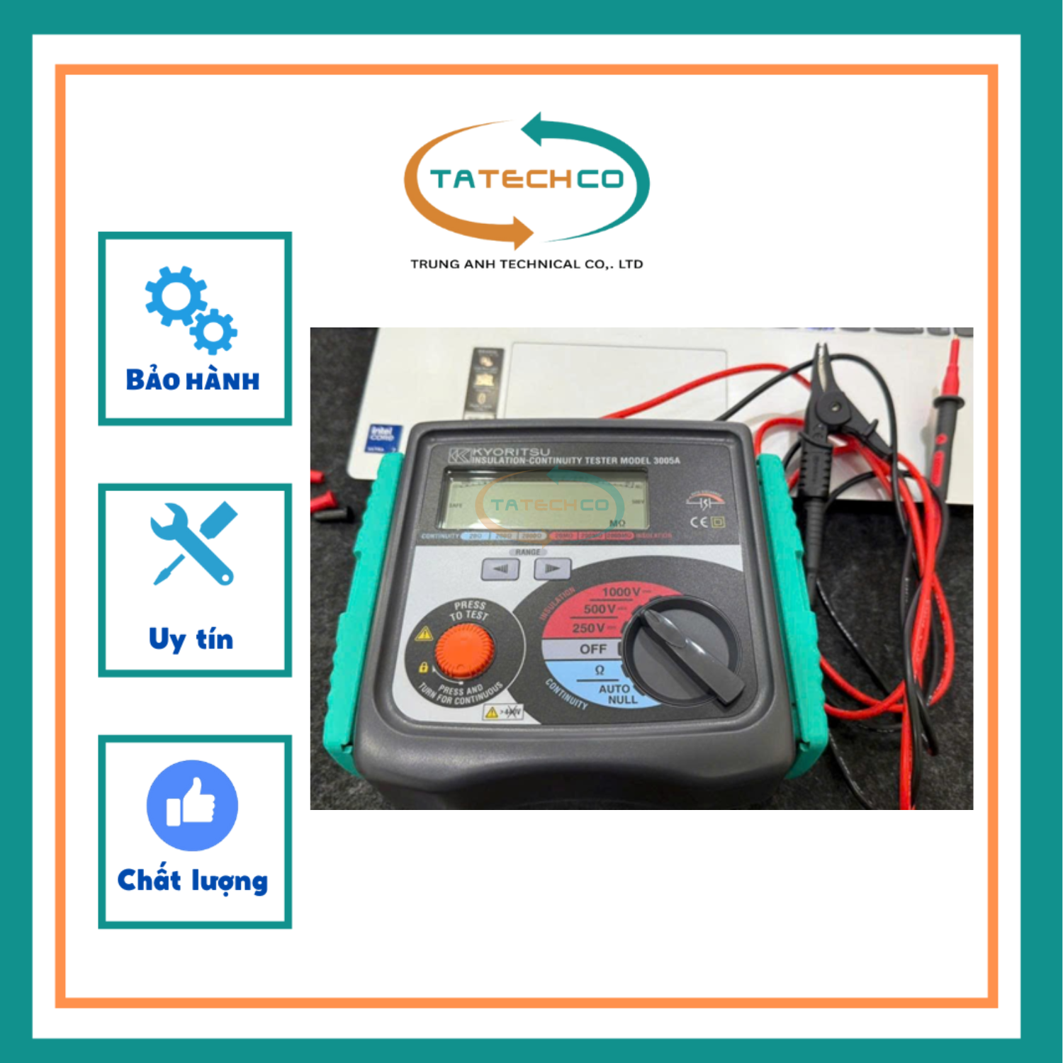 ĐO ĐIỆN TRỞ CÁCH ĐIỆN 3005A