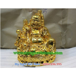Tượng Phật mạ vàng trang trí nội thất