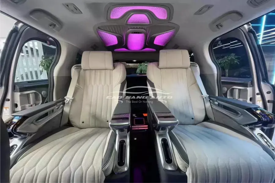 Nội thất xe sang trọng đẳng cấp khi độ limousine