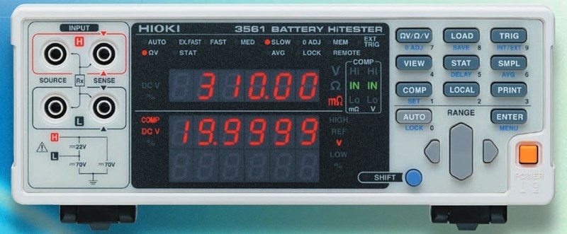 Đo nội trở Ắc quy 3561 Hioki