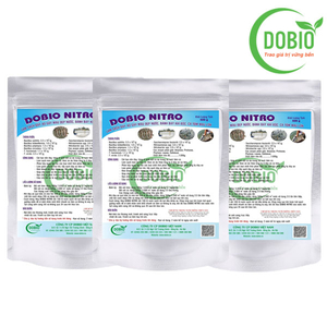 MEN VI SINH XỬ LÝ LÀM SẠCH ĐÁY GÂY MÀU NƯỚC AO NUÔI TÔM CÁ DOBIO NITRO