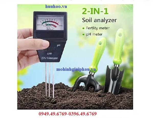 Máy đo PH đất và độ dinh dưỡng của đất Model: Doctor Plant