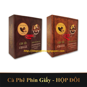 Cà Phê Con Sóc Đôi Đen