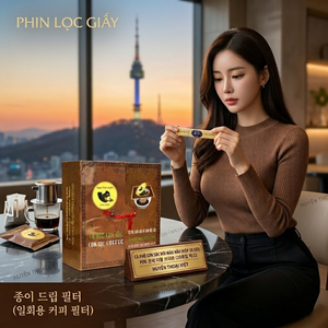 CÀ PHÊ CON SÓC PHIN LỌC ĐÔI HƯƠNG HAZELNUT