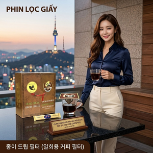 CÀ PHÊ CON SÓC PHIN LỌC ĐÔI HƯƠNG HAZELNUT