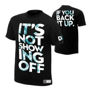 DOLPH ZIGGLER - SHOW OFF BLACK AUTHENTIC T-SHIRT