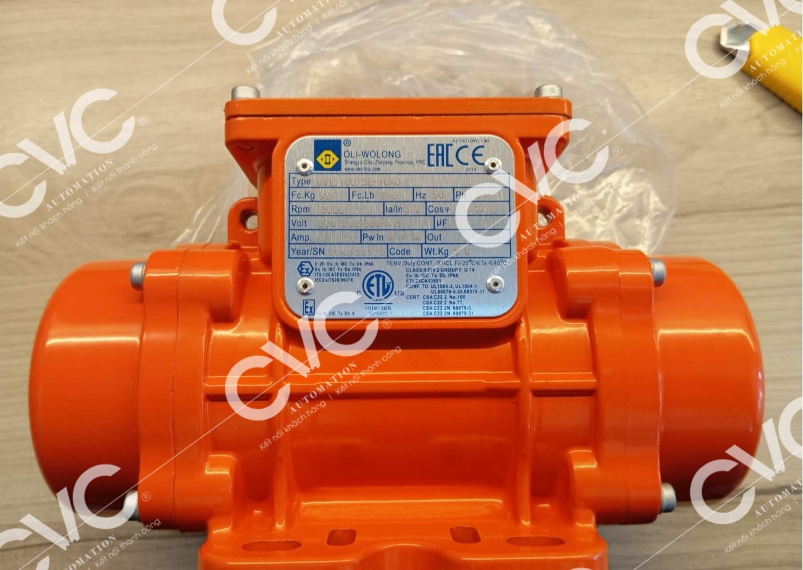 ĐỘNG CƠ RUNG OLI MVE 100/3E-10A0 0,09kW