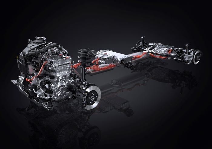 động cơ xe Lexus LM 500h 6 chỗ