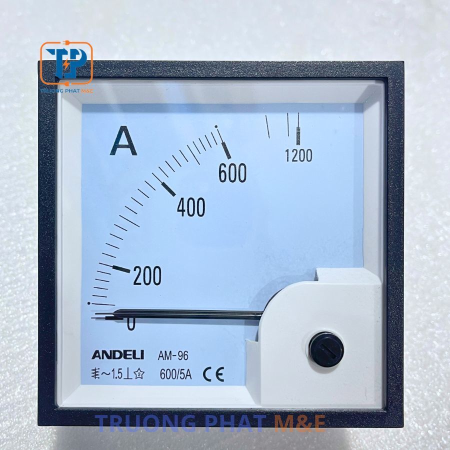 Đồng hồ Ampe 600/5A